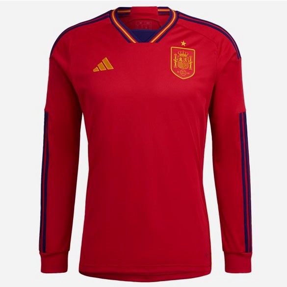 Tailandia Camiseta Espana 1ª ML 2022/23